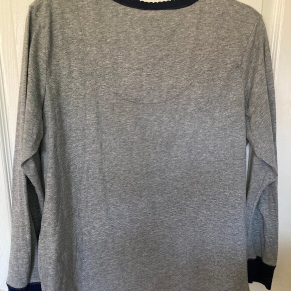 Secret Treasures Bah Humbug Emoji Jingle Bell Ugly Christmas Sweater Pajamas L - Picture 3 of 7